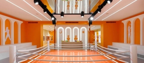 Спортивный зал от Hermes