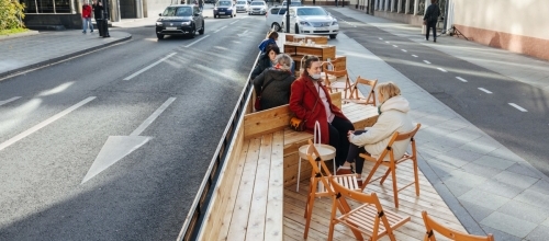 В Москве официально разрешили парклеты