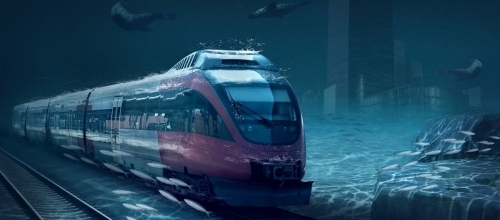 Из ОАЭ в Индию на высокоскоростном поезде по дну моря