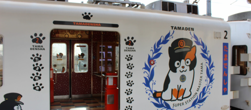 В Японии запустили кошачий поезд