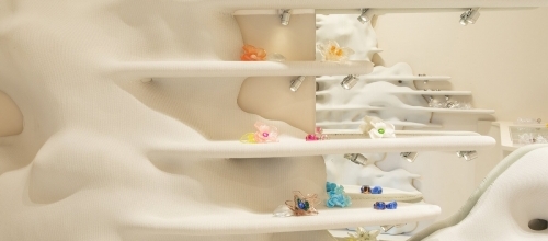 Магазин бижутерии, интерьеры, которого полностью напечатаны на 3D принтере Магазин бижутерии, интерьеры, которого полностью напечатаны на 3D принтере