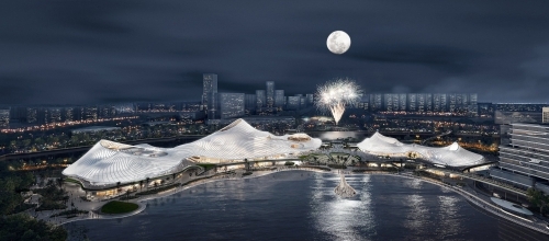 Художественный центр от MAD Architects — оазис тишины посреди небоскребов