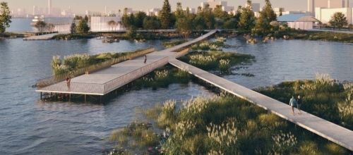 Народная набережная столицы Урала