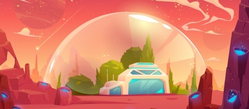 Конкурс, в котором нужно придумать жилье для первых обитателей Марса