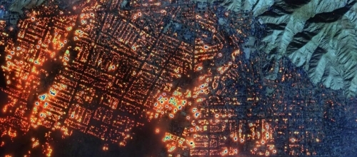 Пожары в Лос-Анджелесе добрались до «Звездной недвижимости» Пожары в Лос-Анджелесе добрались до «Звездной недвижимости»