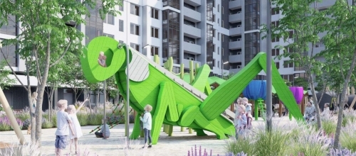 ЖК «Привилегия», призер национальной премии по ландшафтной архитектуре.