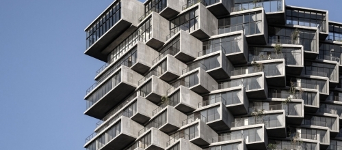 Небоскреб построенный в лучших традициях модернизма